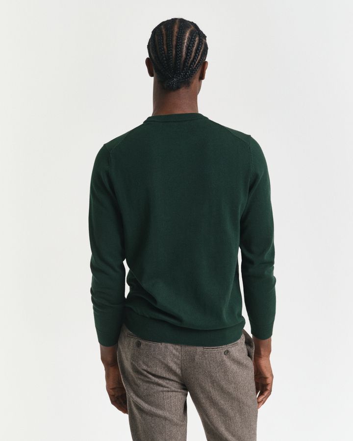Classic Cotton Crew Neck Sweater
