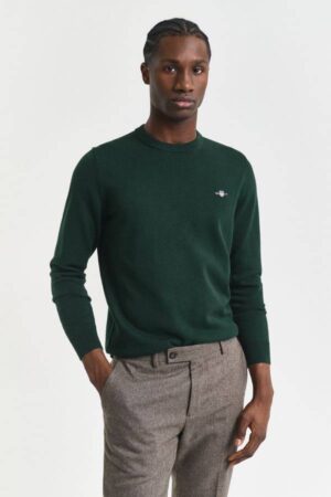 Classic Cotton Crew Neck Sweater
