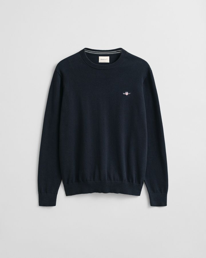 Classic Cotton Crew Neck Sweater