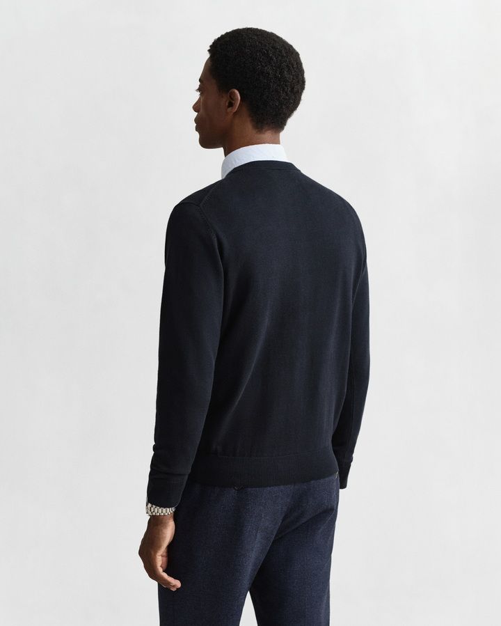 Classic Cotton Crew Neck Sweater