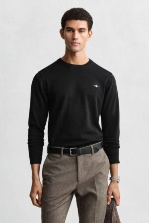 Classic Cotton Crew Neck Sweater