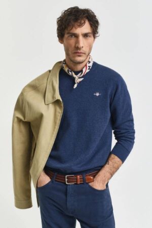 Classic Cotton Crew Neck Sweater