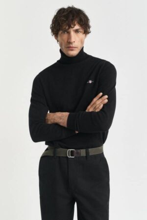 Classic Cotton Turtleneck Sweater