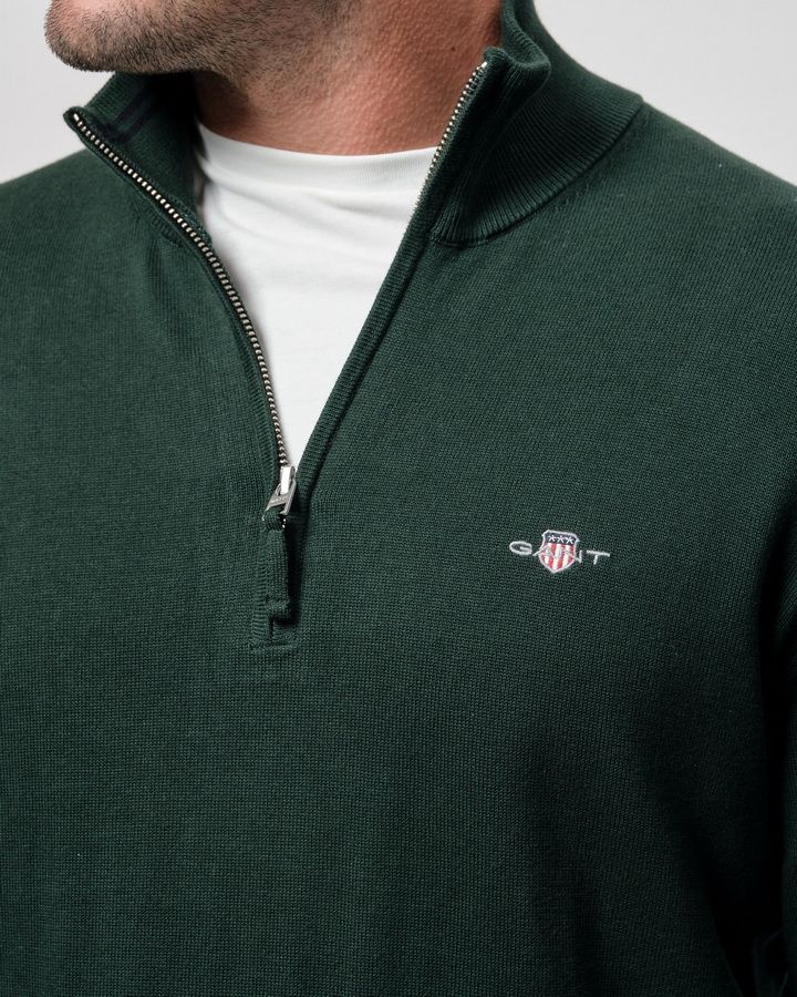 Classic Cotton Half-Zip Sweater