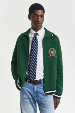 GANT 1949 Graphic Zipped Cardigan