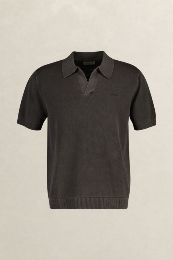 Sunfaded Polo Sweater