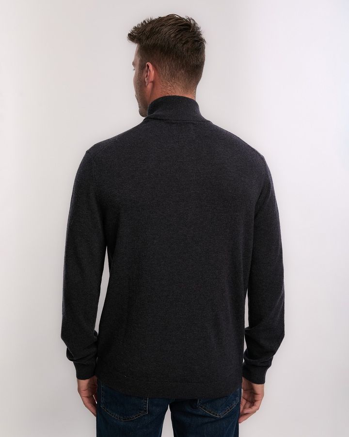 Extrafine Lambswool Zip Cardigan