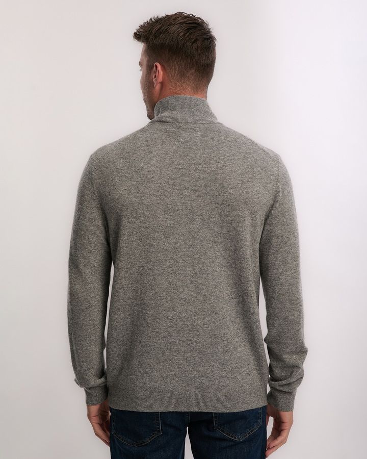 Extrafine Lambswool Zip Cardigan