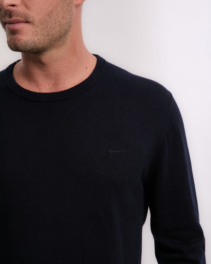 Cotton Cashmire C-Neck
