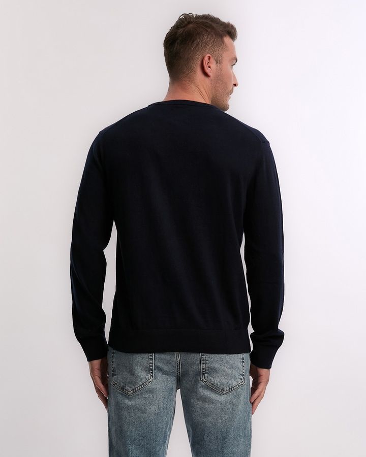 Cotton Cashmire C-Neck