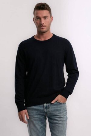 Cotton Cashmire C-Neck