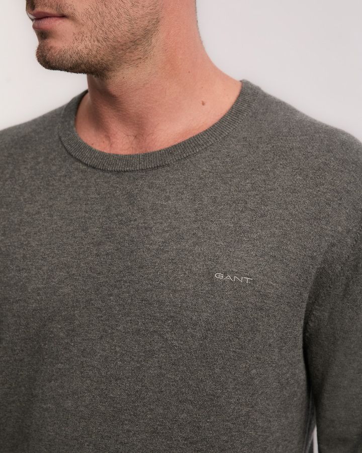 Cotton Cashmire C-Neck