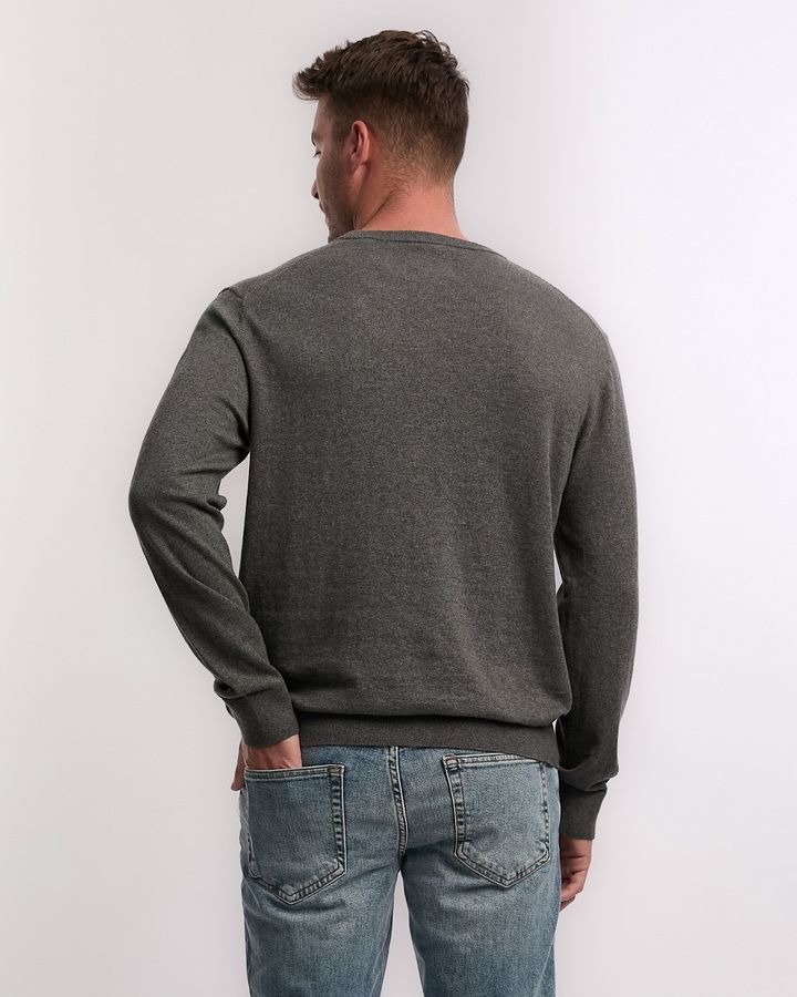 Cotton Cashmire C-Neck