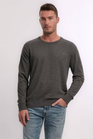 Cotton Cashmire C-Neck