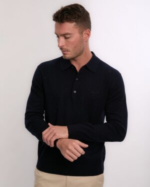 Cotton Cashmere Polo