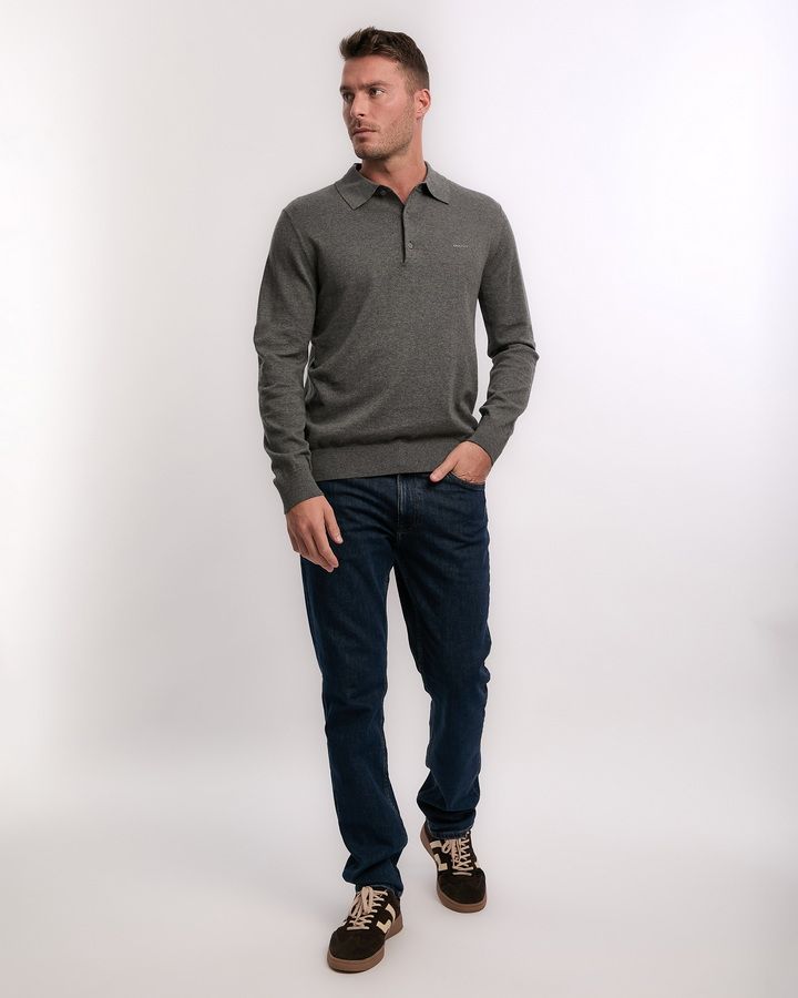 Cotton Cashmere Polo