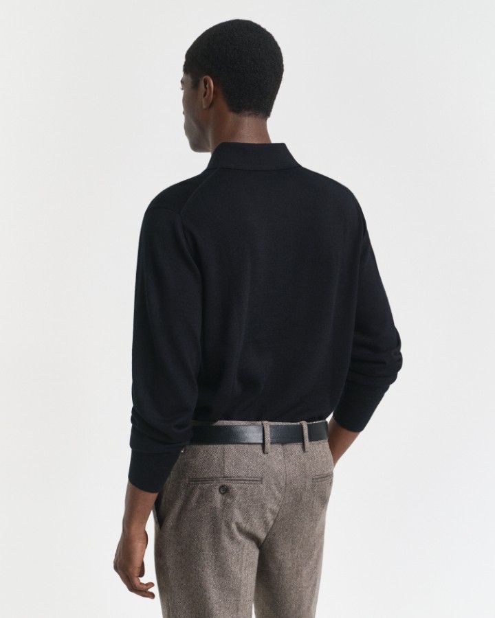 EXTRAFINE MERINO WOOL POLO