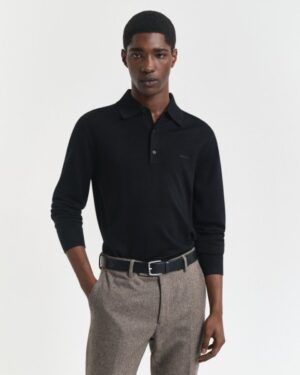 EXTRAFINE MERINO WOOL POLO