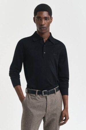 EXTRAFINE MERINO WOOL POLO