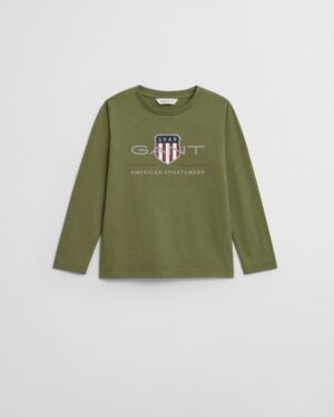 Kids Archive Shield Long Sleeve T-Shirt