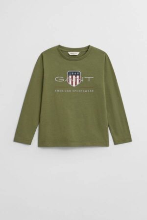 Kids Archive Shield Long Sleeve T-Shirt