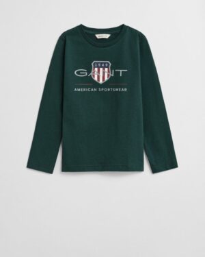 Kids Archive Shield Long Sleeve T-Shirt