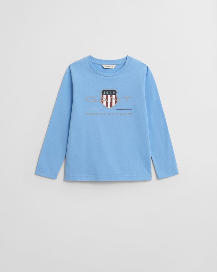 Kids Archive Shield Long Sleeve T-Shirt