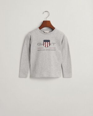 Kids Archive Shield Long Sleeve T-Shirt