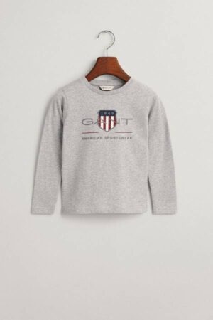 Kids Archive Shield Long Sleeve T-Shirt