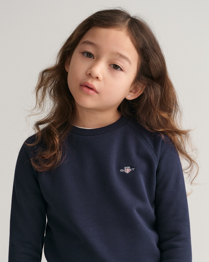 Kids Shield Crew Neck Sweatshirt