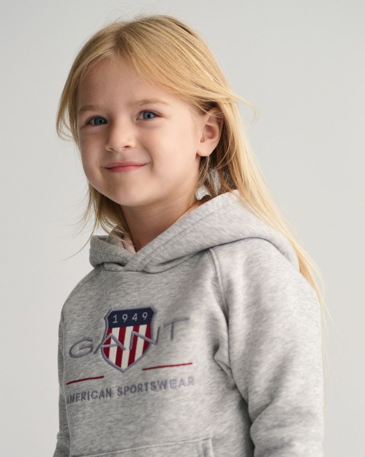 Kids Archive Shield Hoodie