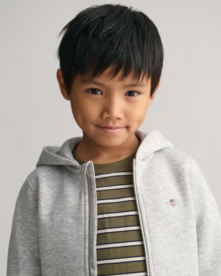 Kids Shield Zip Hoodie