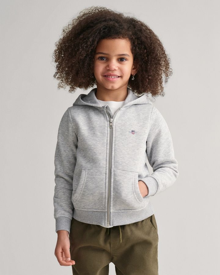 Kids Shield Zip Hoodie