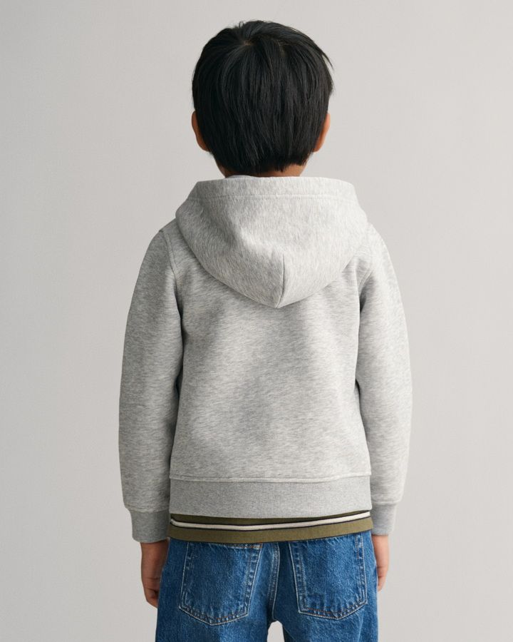 Kids Shield Zip Hoodie