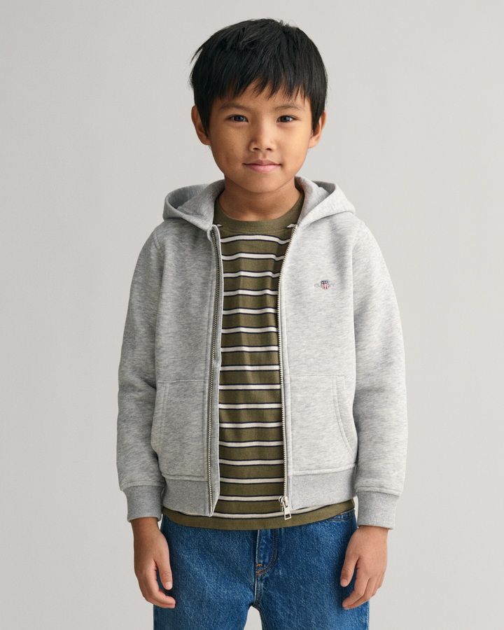 Kids Shield Zip Hoodie