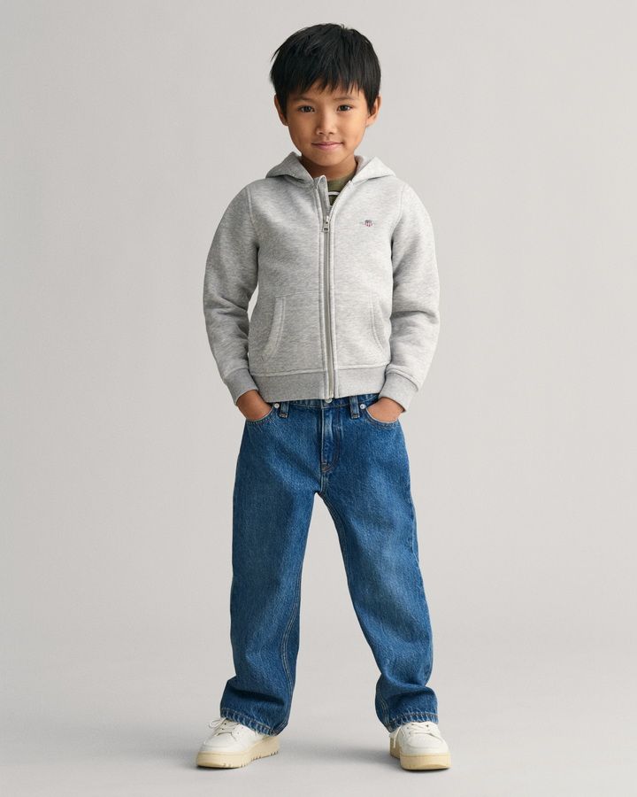 Kids Shield Zip Hoodie