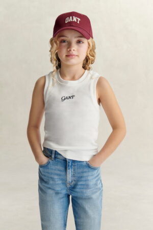 Teen Girls Ribbed Top