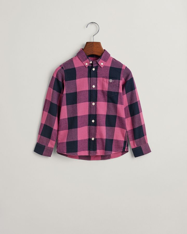 Kids Shield Checked Shirt