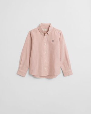 Kids Shield Striped Oxford Shirt