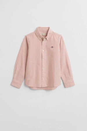 Kids Shield Striped Oxford Shirt