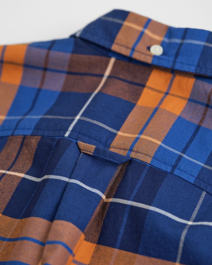 Kids Shield Checked Oxford Shirt