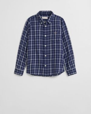 Kids Checked Flannel Shirt