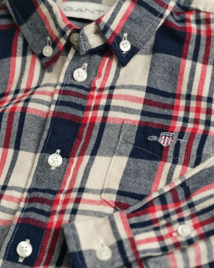 Kids Checked Flannel Shirt