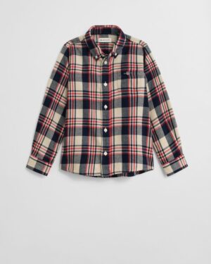 Kids Checked Flannel Shirt
