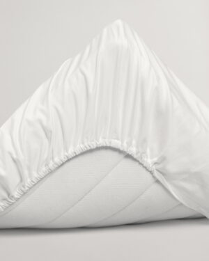 Sateen Double Fitted Sheet