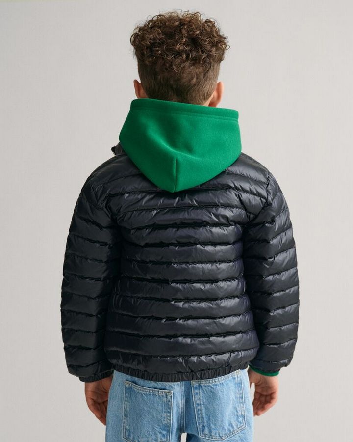 SHINY LIGHT PADDED DOWN JACKET