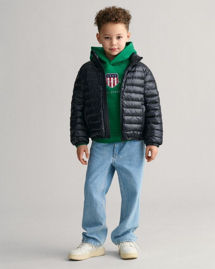 SHINY LIGHT PADDED DOWN JACKET