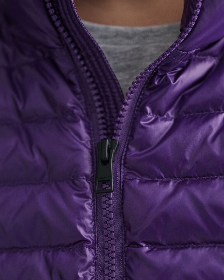 SHINY LIGHT PADDED DOWN JACKET