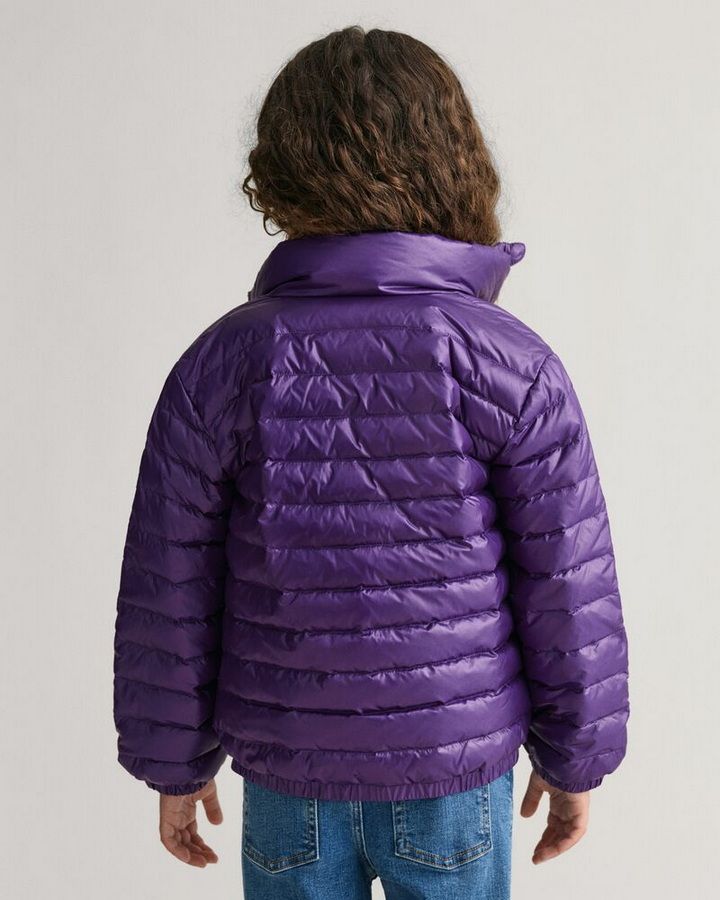 SHINY LIGHT PADDED DOWN JACKET