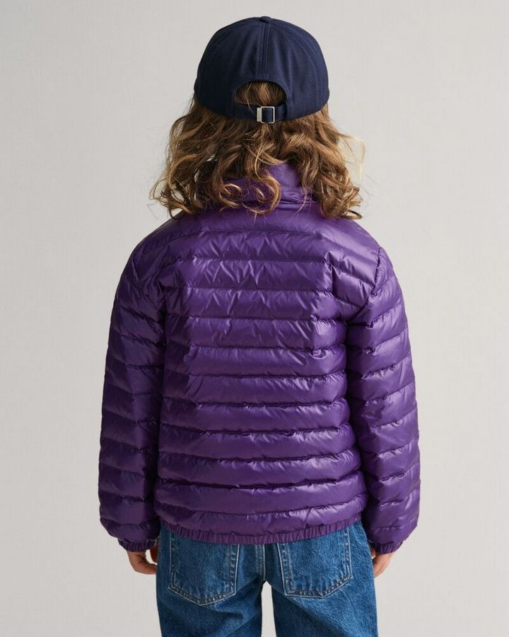 SHINY LIGHT PADDED DOWN JACKET